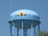 Above the granite a sky of blue