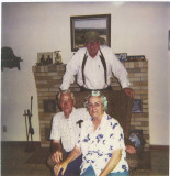 Norris and Hubert Yarbrough and sweet wife Violet