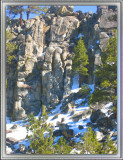 Tahoe Rocks and Snow