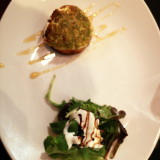 grilled goat cheese, Fire Cafe, Dublin