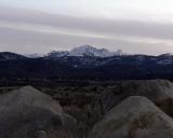 Tahoe Boulders at Dusk by Ted Marchut