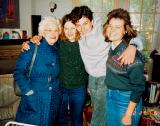 1986 Grandma Stevenin, Aunt Cynthia, Sean & Linda