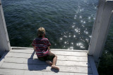 Daydreaming on the dock