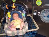 First trip to the laundromat