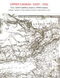 Map - Upper Canada 1832 - east