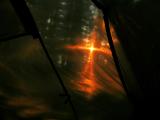 Sunset in the Tent