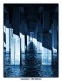 Federal Highway Bridge - Cyanotype