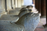 The Third courtyard. 82 Stone Stelae, mounted on tortoises, are inscribed with the names of 1,307 laureates