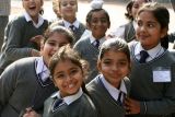 School Girls at the Red Fort