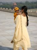  Woman and her child, Taj Mahal