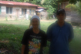 We sat goodbye to Robin and Sina. Sina is the Penan ctc man. The Nomadic Penan also come to see her.