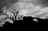 Silhouette-Arches National Park