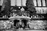 My Wife and her Father at the castle in Goslar Germany, 1953