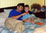  reading to my Grandson 