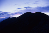 The Silhouette of Mt Warusawa