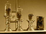 Lined up