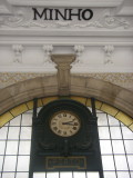 Rail station clock