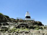 Margaretville Lighthouse at low tide