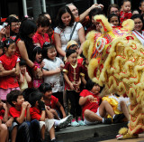 Scary Lion Dance