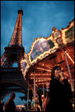 Eiffel merry-go-round