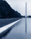 Washington Monument - Blue toned