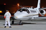 Citation departing 2
