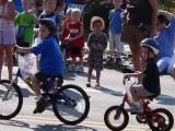 Brothers on bikes