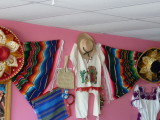 Wall hanging at La Rosa
