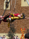 Renaissance fair acrobats