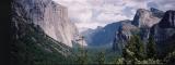 El Capitan and Half Dome, Yosemite