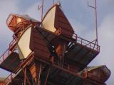 This tower is about 300 ft. up, TCON 14B reels it in