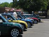 Minis gleam down the line