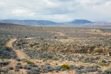 A Winding Dirt Road In Arizona