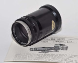 Nikkor 135mm F4 Bellows lens