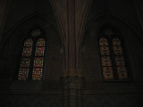 Detail of stained-glass windows