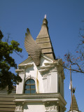 Its a university built around former Soviet army barracks