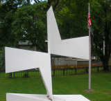 Monument At The Foot Of New Hope Bridge