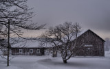 Our Barn On A Winters Day