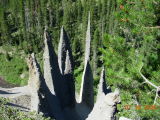 The Pinnacles looking North