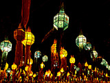 Lanterns, northern Thai style