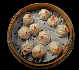 Steamed dumplings of minced pork