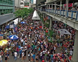 Silom Road, looking west