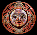 Sun mask, Northwest coast Native American