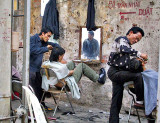 Street barbers