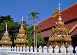 Thats (stupas) at Wat Chanthabuli