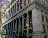 Columned building on Wall Street