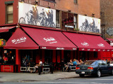Sidewalk bar and restaurant