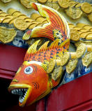 Roof detail, fish