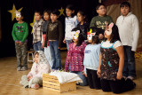 Rehearsal for Bishop Belleau School Christmas Pageant