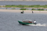 Boat and people on sandbar 2009 July 25